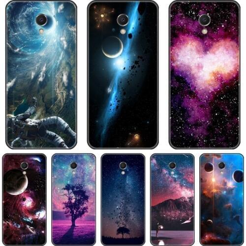 Soft TPU Case For Meizu M2 M3 M3S M5 M5C M5S M6 M6S M6T Black Star Space Silicone Phone Cases For Meizu M6 M5 M3 M2 Note Cover