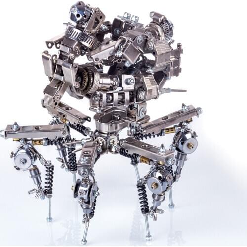 DIY Metal Mechanical Explorer 3D Assembly Puzzle Model Kit Ornaments Miniature Models Action Figures Cool Fashion Toys For Gifts
