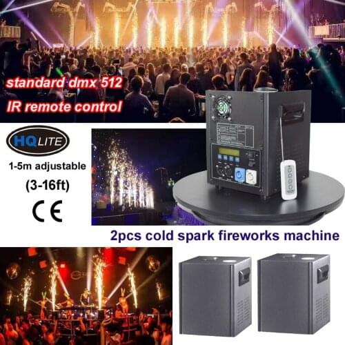 DMX512 and Remote control SPARKLER 600w Cold Flame fireworks Stage Cold Fireworks Machine Wedding party club show event