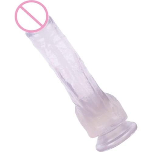 50LF Suction Cup Dildo Simulation Penile G Spot Prostate Stimulation Female Masturbator Couples Flirt Adult Game Sex Toy