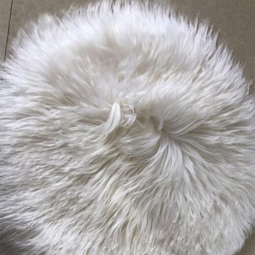 Ivory White Curly Wool Rug Flokati Fur Vintage Fur Blanket Newborn Photo Prop Newborn Blanket Curly Merino Fur Baby Backdrops