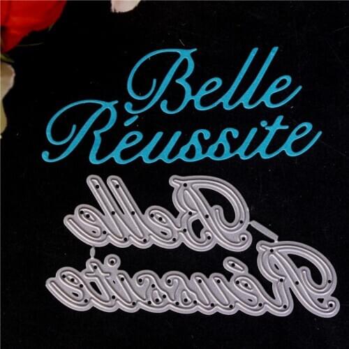 French Word Metal Cutting Dies For Diy Scrapbooking Die Cut New 2018 Cuts For Paper Card Making Craft Embossing I Love You