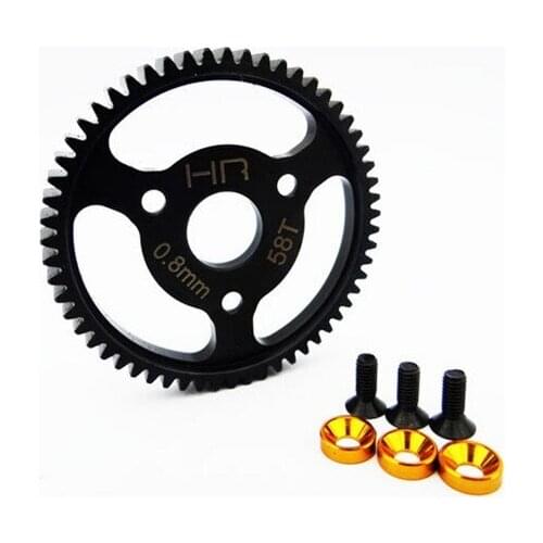 HR 1/8 Big E Revo, E-Revo Upgrade OP Fittings Steel Big Teeth 32P/58T