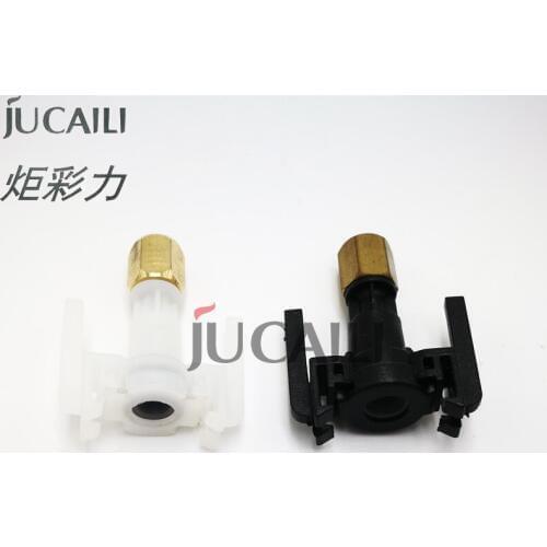 Jucaili 20PCS dx5/xp600 ink damper connector for mimaki jv33 jv5 cjv30 roland mutoh Galaxy DX5/TX800 print head dumper filter