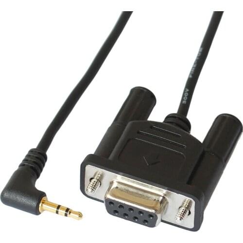 RS232 DB9 Female to Stereo 2.5mm Plug Male Jack Cable for 2820 radio intephone150cm