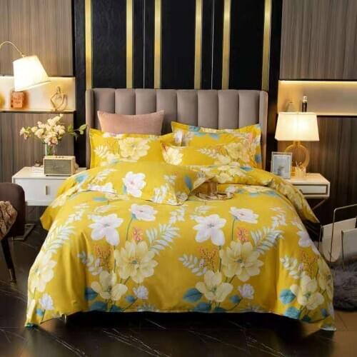 Pastoral Small Floral Bed Linens Set 100% Cotton Soft Comfortable Bedclothes Guest Room Adults US Twin Bedding Duvet Cover Set