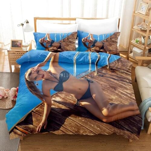 Sexy Duvet For Couples Sex Girl Duvet Cover Sets Bikini Girl Bedding Sets Kids Boys Girls Bed Set Quilt Comforter Covers