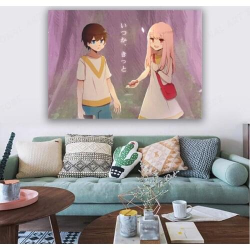 Zero Two Darling in the Franxx Anime Poster Canvas Wall Art Decoration Prints for Modern Home Bedroom Decor Painting