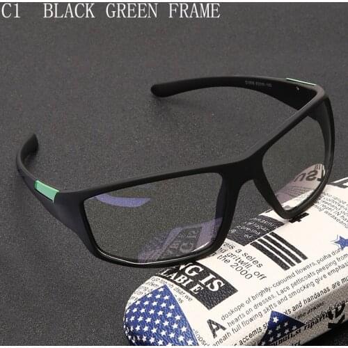Anti-blue Protection Glasses Square Optical Prescription Myopia Computer Glasses Frame Women Men Anti Blue Sport Glasses Goggle