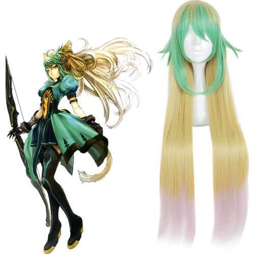 Anime Fate Apocrypha Cosplay Wigs Archer Cosplay Synthetic Wig Hair Halloween Party Women Game FGO Cosplay Wig