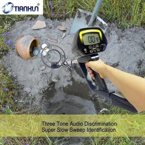 High Sensitivity MD4060 Underground Metal Detector Gold Digger Treasure Portable Hunter Detector Adjustable Metal Finder