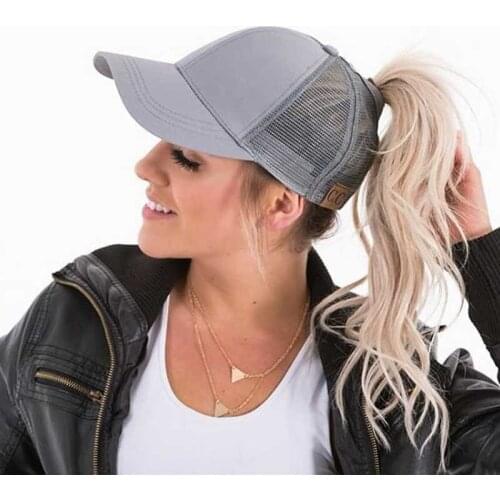 Spring Snapback Mesh Cap Lightweight Trendy Hat Solid Color Dad Hat Running Workouts Outdoor Activities Cap