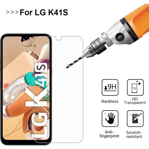 Tempered Glass For LG K41S Cristal Templado For Pelicula de vidro LG K41S LMK410EMW LMK410HM Protective Film Screen Protector