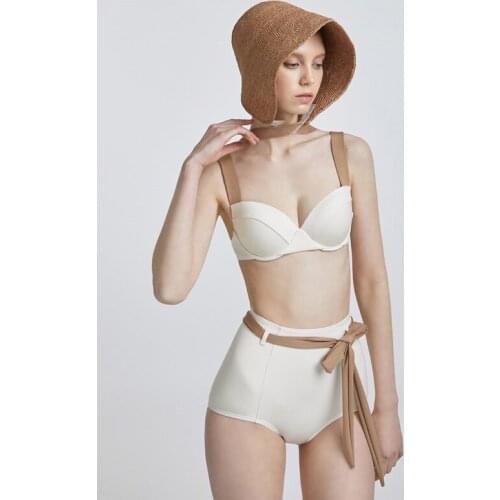 Women Swimwear Closed Girls Rash Guard Swimsuit Lady Korean Surf Clothes 2021 Female French Bikini Animal Polyester Sierra