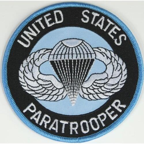 US H107 PARATROOPER ARM BADGE PATCH - World military Store