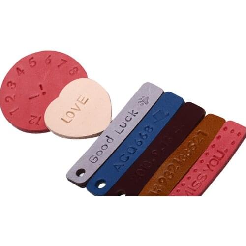 1 Pcs Carving Letter Seal for Leather Craft Letters Alphabet Stamp Handmade Durable DIY Tool SUB Sale