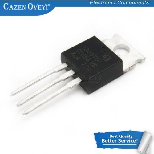 10pcs/lot ST13007D ST13007A ST13007 13007D TO-220