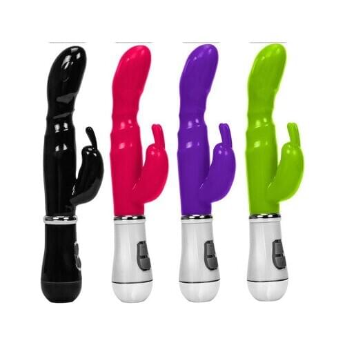 12 Speed Strong Rabbits Vibrator Clitoris Stimulator Double G-spot Massager Sex Toys For Women Female Masturbator Sex Sho