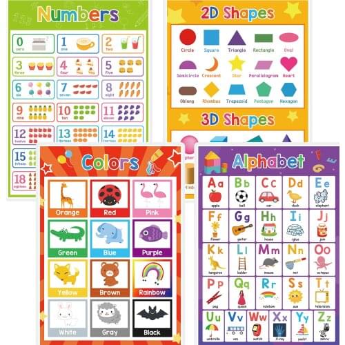 52Pcs/set 26 Letters Alphabet Learning English Phonics Word Pocket Flash Cards Baby Kids FlashCards Children Pre K Learning