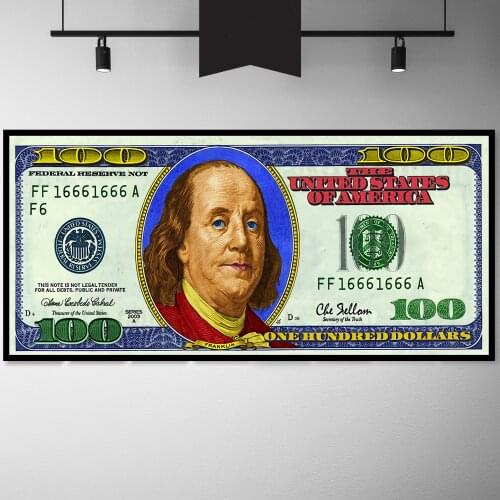 5D DIY Diamond Embroidery 100 Bill Dollars Full Square Daimond Painting Mosaic Cross Stitch Kits Rhinestone Pictures Home Decor