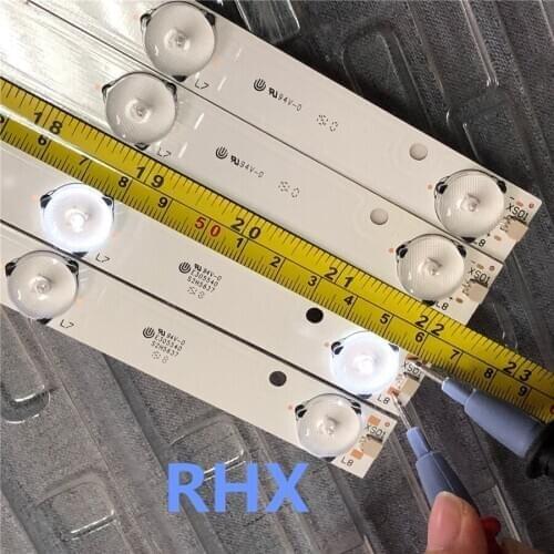 8Pieces/lot for 32 inch LT-3298D LCD TV backlight bar DLED32HD2X8 0004 005 564mm 8leds 100%new