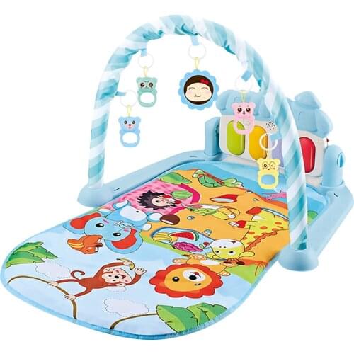 Baby Play Mat Educational Puzzle Carpet With Piano Keyboard Lullaby Music Kids Gym Crawling Activity Rug Toys for 0-12 Months