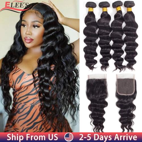 Накладные искусственные волосы Elee's Hair China At AliExpress