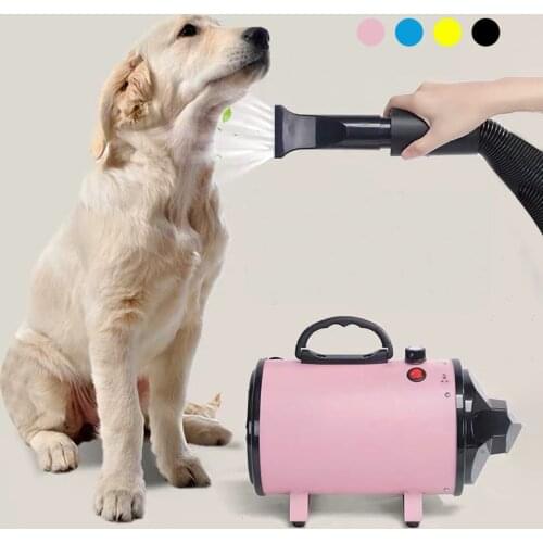 Pet Hair Dryer Cat Dog Grooming for Pet Variable Speed Dog Hair Dryer Single Motor Pet Water Blowing Machine Fast Blow-dryer