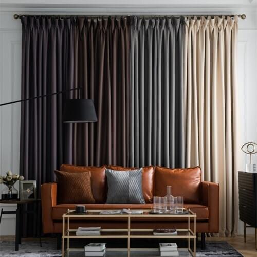 GYC2492 Gyrohome 1PC Blackout Curtain Diandiao ToothPick Pattern "Customised" Window Linen LivingRoom Dec