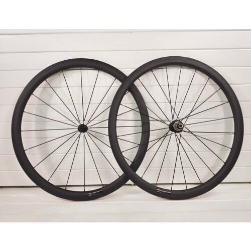 700c UD 38mm depth 25mm width carbon road bicycle bike wheels clincher/tubular/tubuless carbon wheelset made taiwan