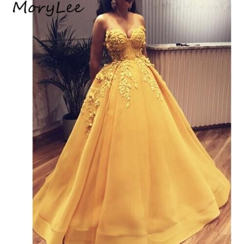 Lace Evening Dresses Sweetheart Spaghetti Straps A-Line Organza Lace Applique Crystal Evening Dress vestidos de fiesta de noche