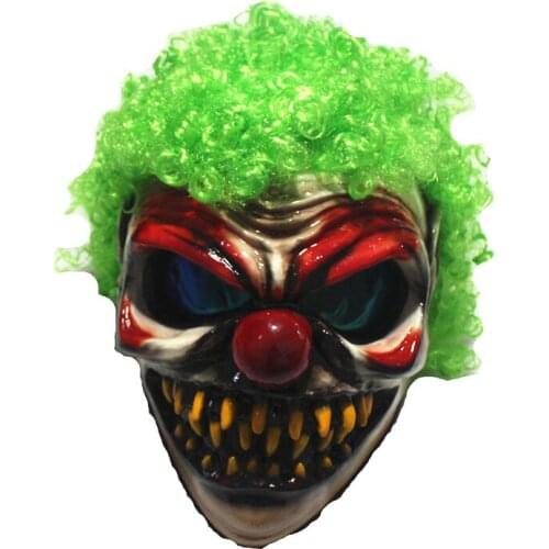 Custom Carbon fiber Motorcycle Full Face Clown Helmet Cafe Racer Cafe Racer Chopper Touring