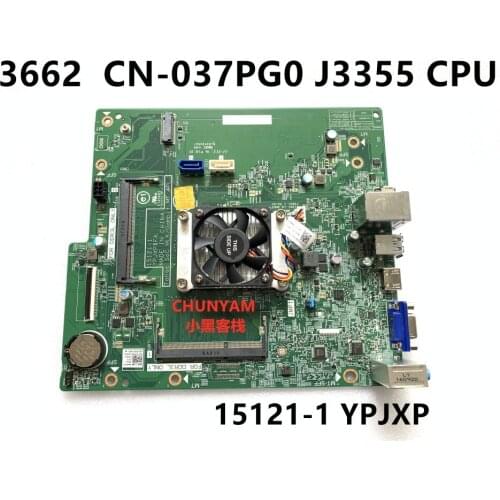 NEW 15121-1 FOR Dell Inspiron 3662 Desktop Motherboard YPJXP CELERON J3355 CPU CN-037PG0 37PG0 Mainboard 100%tested