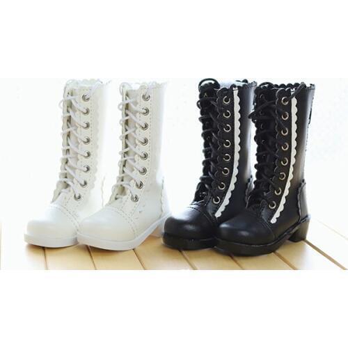 D01-P734 Doll handmade 1/4 1/3 bjd MSD SSDF SD doll Accessories Lace princess shoes boots 1 pair