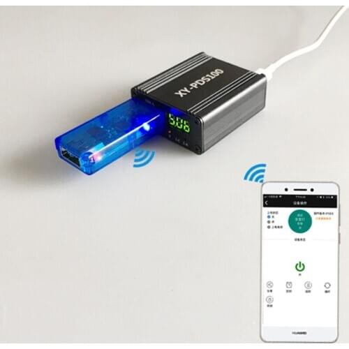 PDS100 QC4.0 PD3.0 12-28V 100W Mobile Phone Quick Charger Step Down Module with DC and Type-C Dual Port Input