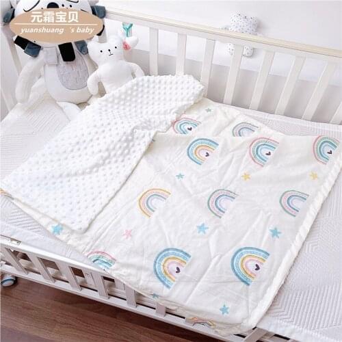Peas Blankets for Newborns Appease Sleeping Air Conditioning Quilt Windproof Pram Baby Carriage Stroller Covers Warm Blanket