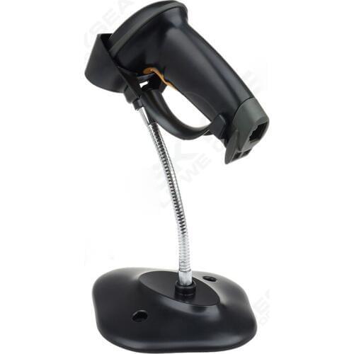 Handheld Automatic Laser Barcode Scanner USB Cable Inventory with Stand RZ2808