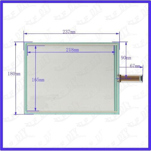 ZhiYuSun TASTITALIA 10.4inch touch panel for Car DVD,237*180mm Navigator screen glass this is compatible Industrial control