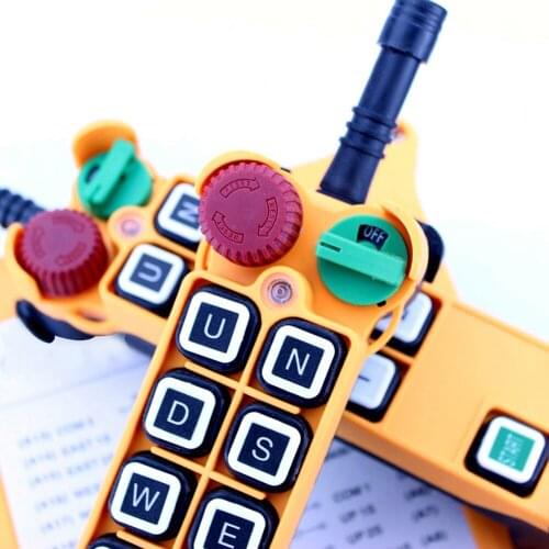 OBOHOS 8 Channel 2 Speed 2 Transmitters Hoist Crane Truck Radio Remote Control System Controller