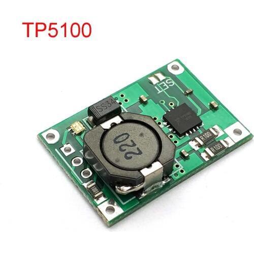 TP5100 Double Single Lithium Battery Charge Management Compatible 2A Rechargeable Lithium Plate