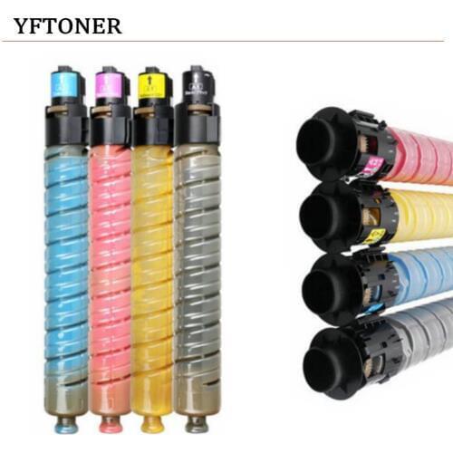 YFTONER Laser Toner Cartridge for Ricoh (888636)(888639)(888638)(888637) Aficio MPC2000 2500 3000 Printer