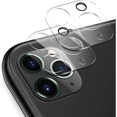 100pcs/lot Camera Tempered Glass For iPhone 12 Pro Max Screen Protector Lens Full Cover Protection Film Pack Mobile Accessories