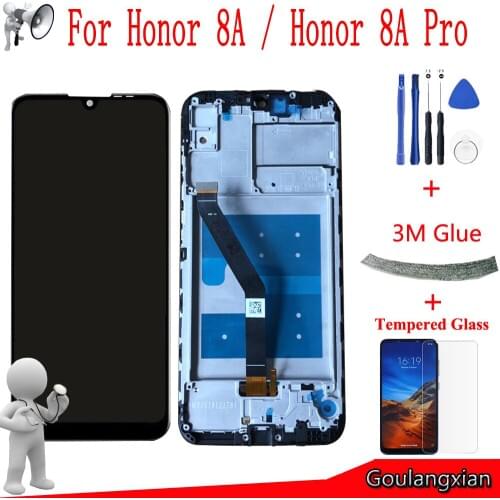 AAA Quality LCD With Frame For Huawei Honor 8A / Honor 8A pro / Honor 8A Prime LCD Display Touch Screen Digitizer Assembly