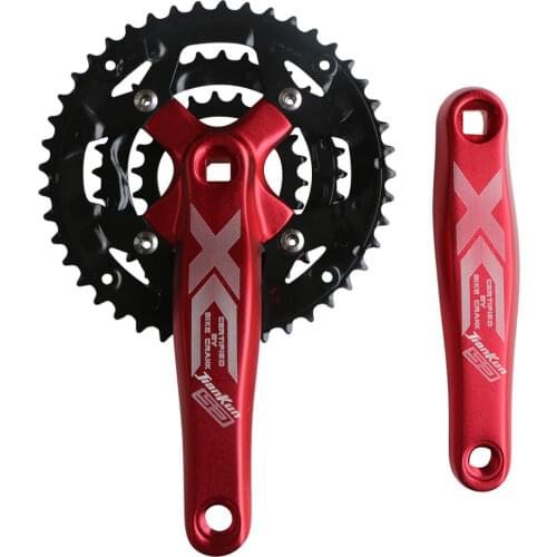 Mountain bike square hole crank aluminum alloy sprocket 64/104BCD 8/9/10/11 speed 22/32/44Tmtb bicycle Chainwheel