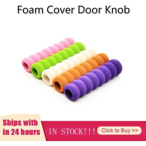 1Pcs Home Decor Corner Protector Door Handle Foam Cover Door Knob Cover Practical Static-free Baby Safety Home Hogar Protective