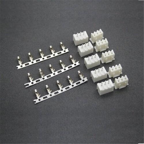10 Pairs 2/ 3/ 4/5 Pin JST XH Male and Female Balancer Charger Connectors Remote Control Parts for RC Model