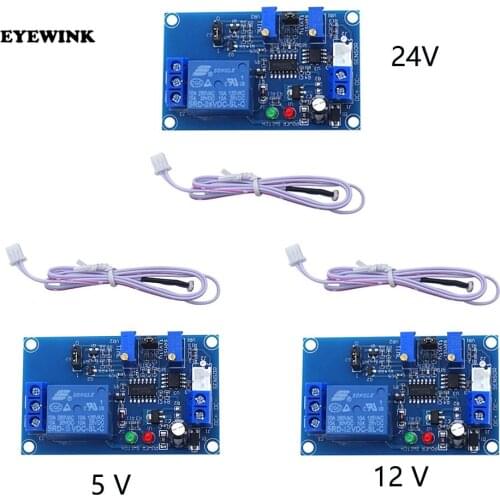 10PCS 5V/12V/24V Photoresistor Relay Module Light Brightness Sensor Timer Detection Controller Switch On/Off With Wires for Car