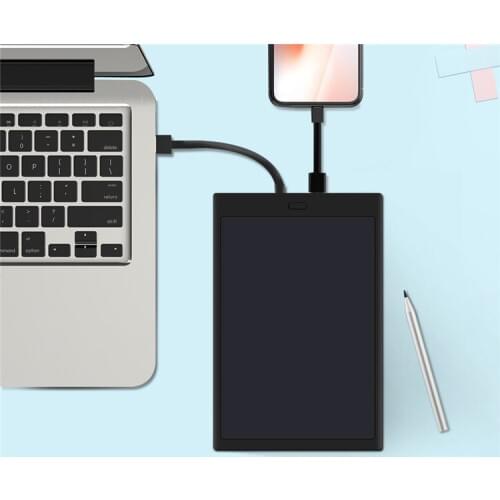 2 in 1 LCD Writing Tablet 8 Inch Smart Writing Drawing Board Built-in 8000mAh Power Bank Portable Phone Battery Charger
