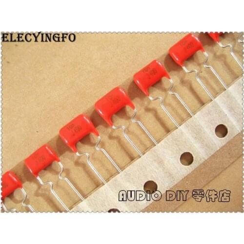 20pcs/100pcs MKT365 0.01uF 400V 400V0.01uF 5% copper foot film capacitor 10nF 400V10nF 103 400V103