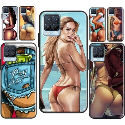 Sexy Girl Bikini Summer For OPPO Realme GT Neo 6 7 8 Pro X2 X7 C11 C21 C3 Cover For OnePlus 8T 8 9 Pro Nord Case
